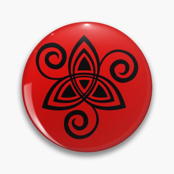 Item preview, Black Celtic flower designed and sold by Lagueny.