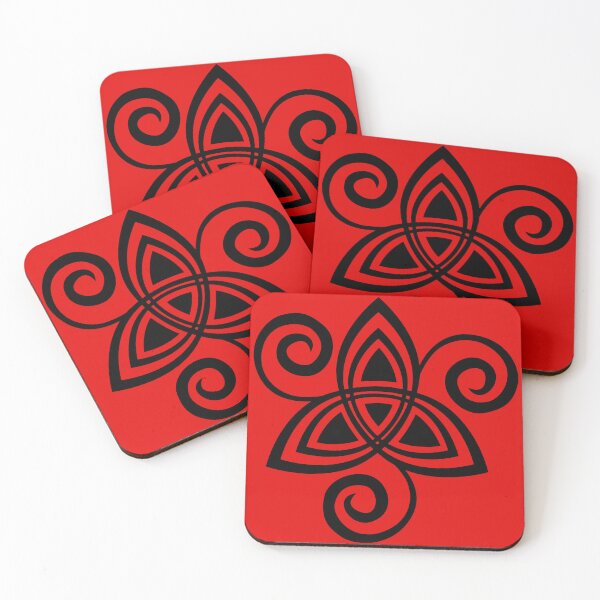 Item preview, Black Celtic flower designed and sold by Lagueny.
