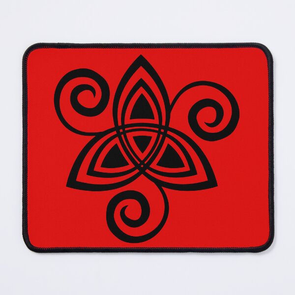 Item preview, Black Celtic flower designed and sold by Lagueny.