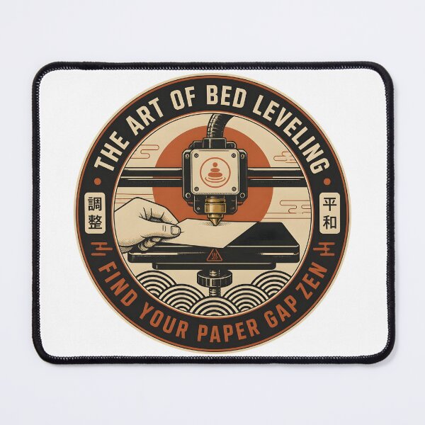 Item preview, Art Of Bed Leveling Paper Gap Zen 3D Printing designed and sold by ThirdShiftLab.