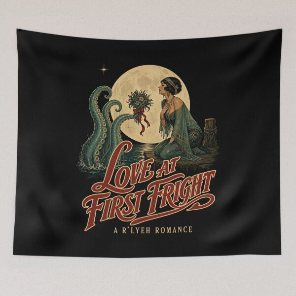 Item preview, Lovecraft Love at First Fright – R'lyeh Romance designed and sold by Fenay Designs.