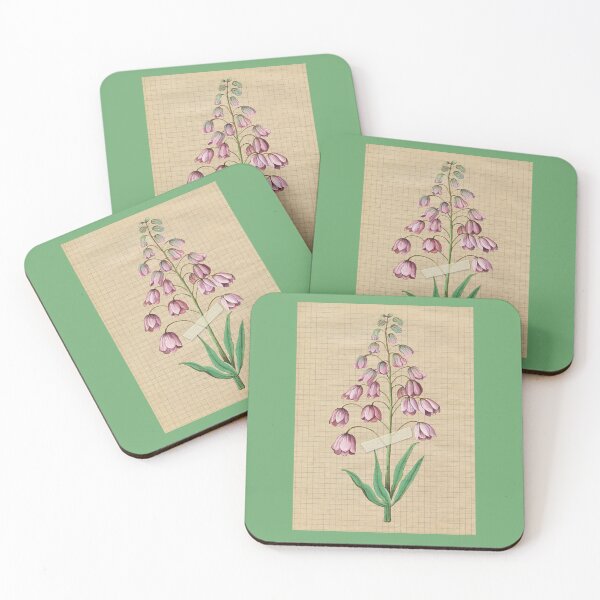 Item preview, Pink Persian Lily Antique Botanical designed and sold by mockingbirdmuse.