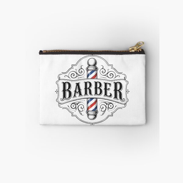 Item preview, Vintage Barber Pole Ornate Emblem Typography designed and sold by Barber MD Culture.