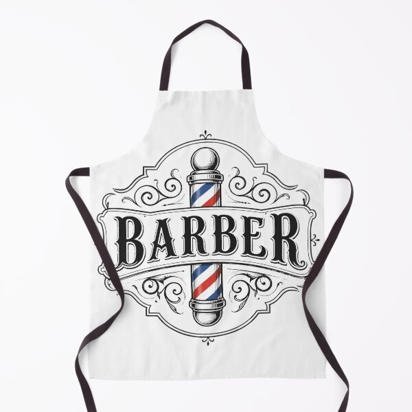 Item preview, Vintage Barber Pole Ornate Emblem Typography designed and sold by Barber MD Culture.