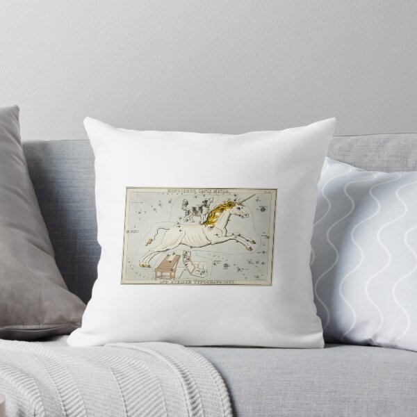 Item preview, monoceros (unicorn) and canis minor constellations designed and sold by UranianDreams.
