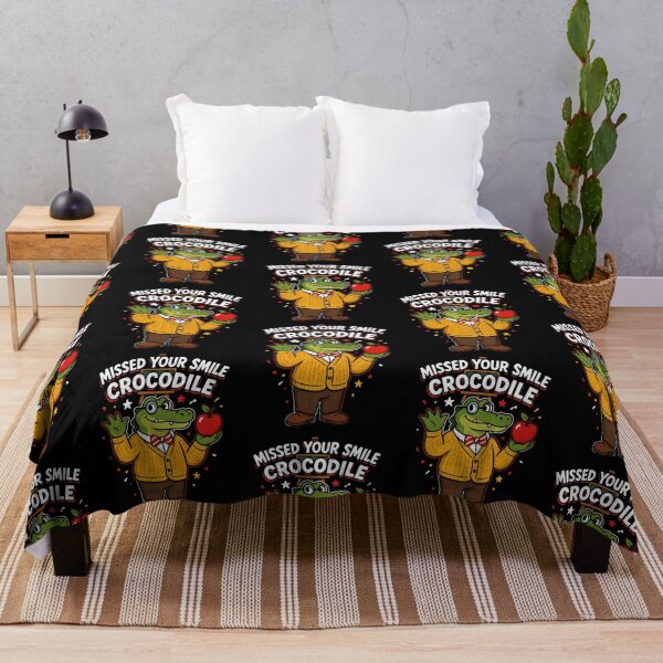 Item preview, Missed Your Smile Crocodile Back to School Classroom designed and sold by Redgiant87x.