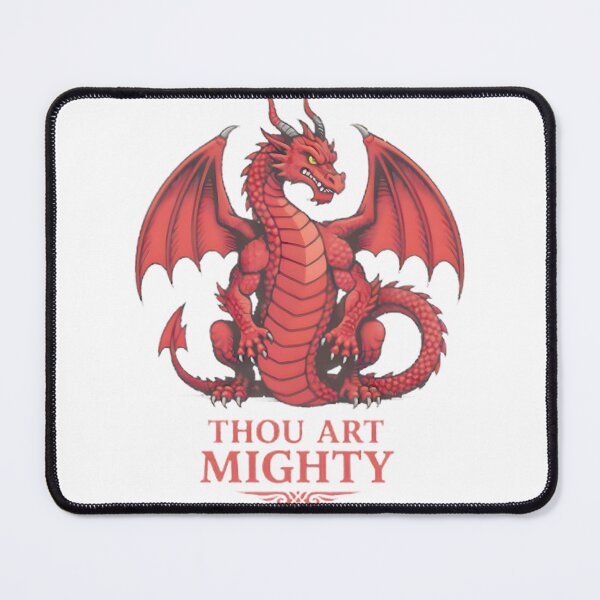 Item preview, Thou Art Mighty Match Day Motif designed and sold by akeefembudoj.