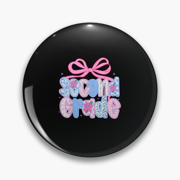 Item preview, Cute Coquette Ribbon Second Grade Back To School Teacher Student Floral Graphic designed and sold by River Silva.