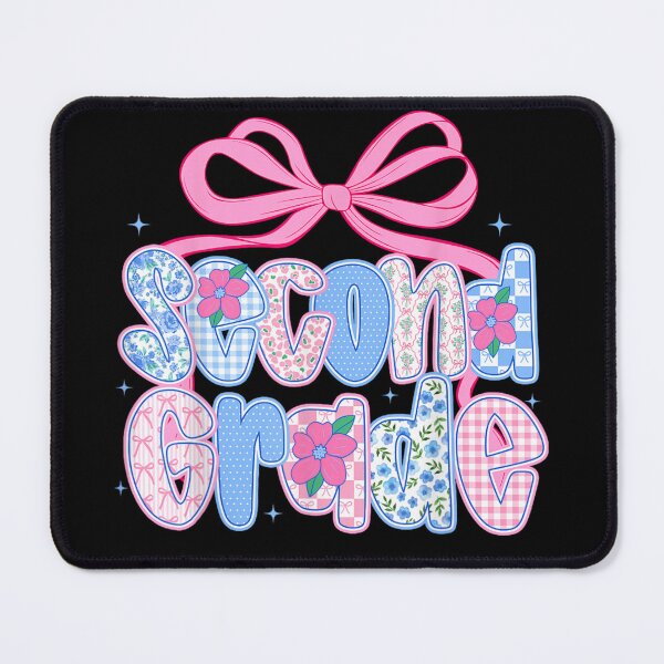 Item preview, Cute Coquette Ribbon Second Grade Back To School Teacher Student Floral Graphic designed and sold by River Silva.