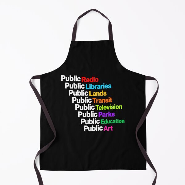 Item preview, Public Radio Libraries Lands Transit Television Parks Education Art designed and sold by Randomera.