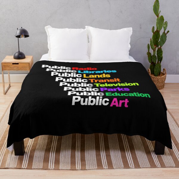 Item preview, Public Radio Libraries Lands Transit Television Parks Education Art designed and sold by Randomera.