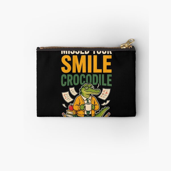 Item preview, Missed Your Smile Crocodile Teacher Outfit School Humor designed and sold by Redgiant87x.