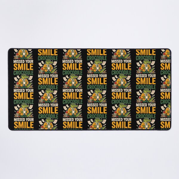 Item preview, Missed Your Smile Crocodile Teacher Outfit School Humor designed and sold by Redgiant87x.