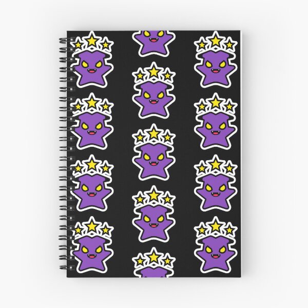 Item preview, Cute Purple Star Monster Cartoon with Yellow Stars designed and sold by AhmedZouita.