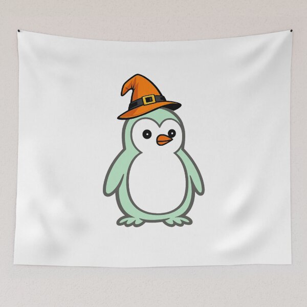 Item preview, Pippo Halloween Edition | Cute Minimalist Penguin designed and sold by Pippo-Penguin.