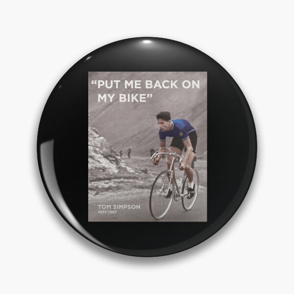 Item preview, "Put Me Back on My Bike" designed and sold by Half Serious.