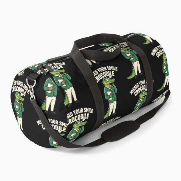 Item preview, Missed Your Smile Crocodile Back to School Pun designed and sold by Redgiant87x.