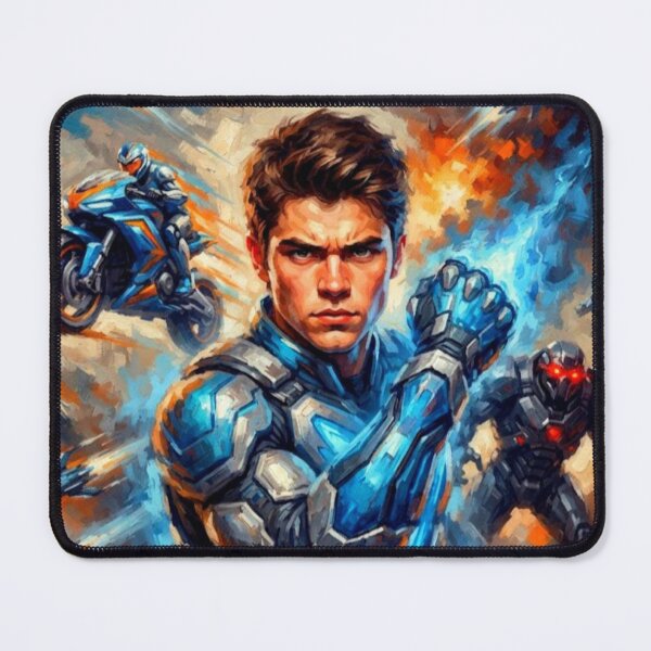 Item preview, Max Steel Animated Sci-Fi Fine Art Tribute designed and sold by Art's Diner.