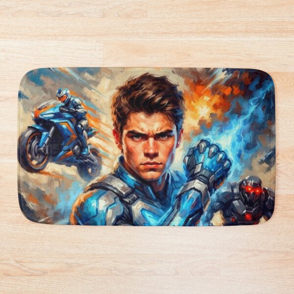 Item preview, Max Steel Animated Sci-Fi Fine Art Tribute designed and sold by Art's Diner.
