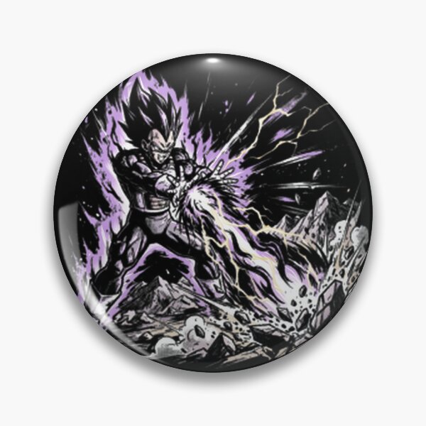 Item preview, Vegeta Flash Attack Art designed and sold by akeefembudoj.