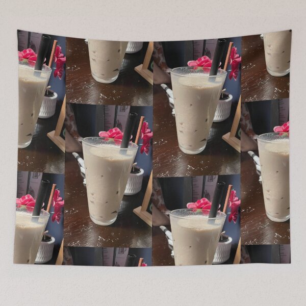 Item preview, Iced Milk Tea Glass Beverage designed and sold by KaleChub.
