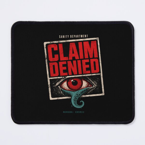 Item preview, Lovecraft Sanity Department – Claim Denied designed and sold by Fenay Designs.