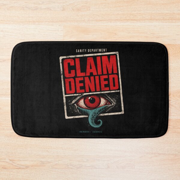 Item preview, Lovecraft Sanity Department – Claim Denied designed and sold by Fenay Designs.