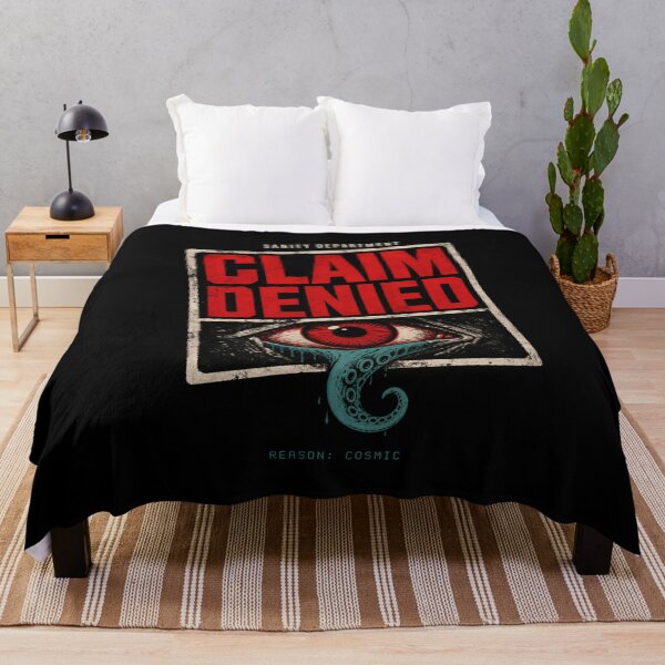 Item preview, Lovecraft Sanity Department – Claim Denied designed and sold by Fenay Designs.