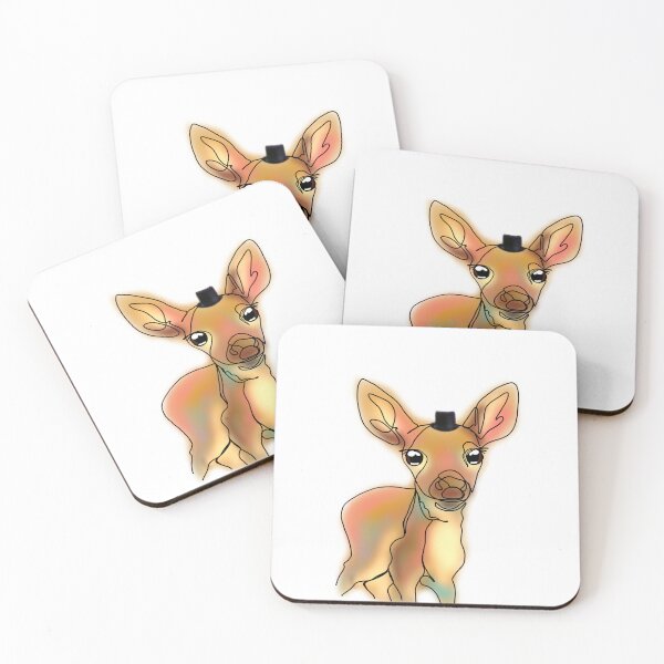 Item preview, Danielle the Deer with top Hat – animalzinhats designed and sold by Ashley’sAnimalz.