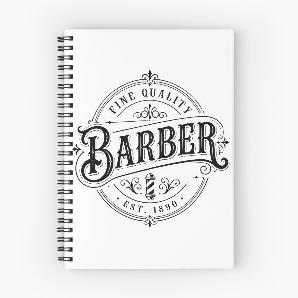 Item preview, Fine Quality Barber Est 1890 Vintage Emblem Logo designed and sold by Barber MD Culture.