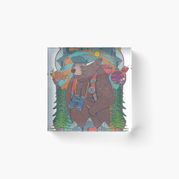 Item preview, Bear Explores designed and sold by Fractal-Wizard.