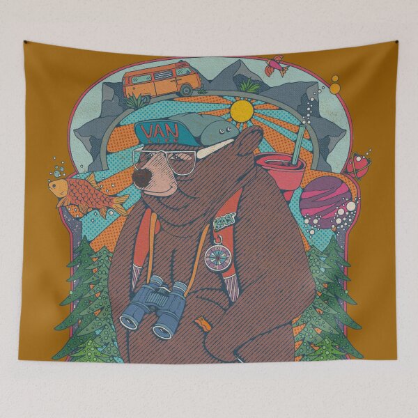 Item preview, Bear Explores designed and sold by Fractal-Wizard.