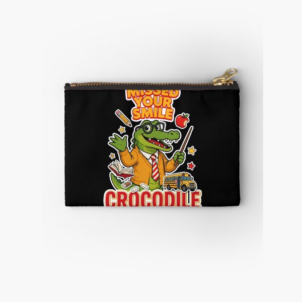 Item preview, Missed Your Smile Crocodile First Day Teacher designed and sold by Redgiant87x.