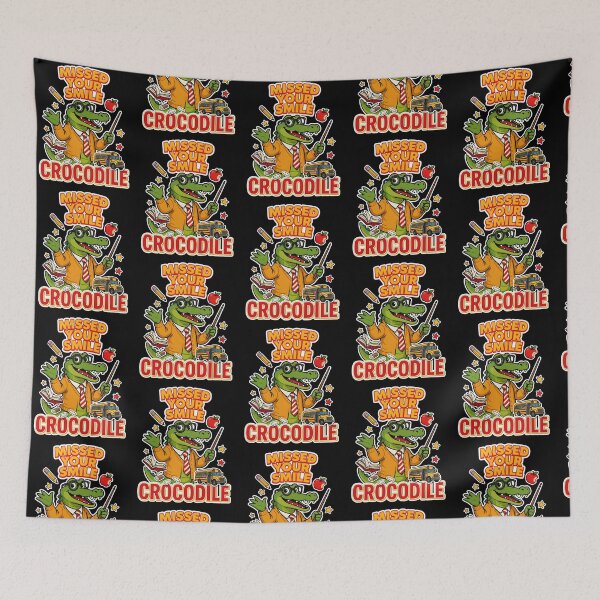 Item preview, Missed Your Smile Crocodile First Day Teacher designed and sold by Redgiant87x.