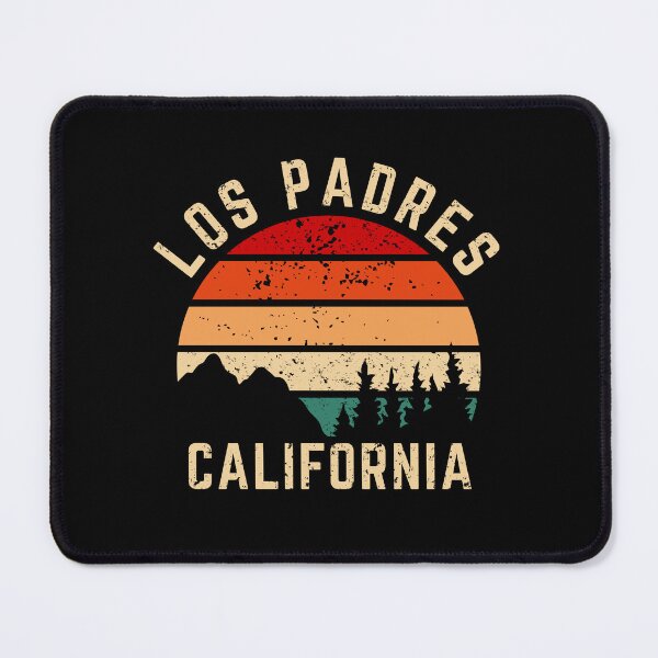 Item preview, Los Padres California Vintage Retro Sunset designed and sold by ForzaDesigns.