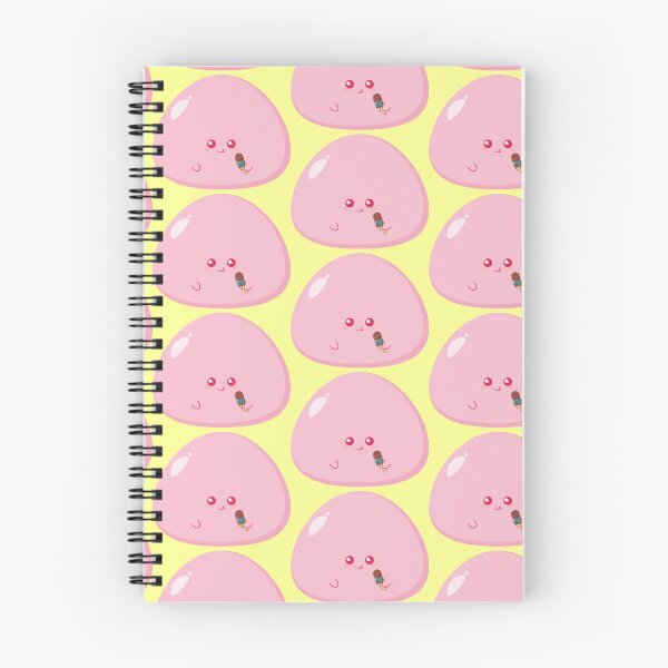 Item preview, Cute Pink Strawberry Mochi Eating Ice Cream - Kawaii Dessert designed and sold by maamonshe.