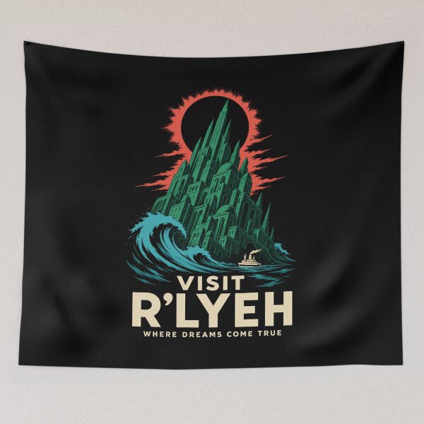 Item preview, Visit R'lyeh: Where Dreams Come True designed and sold by Fenay Designs.