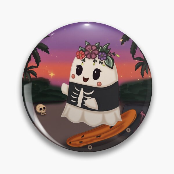 Item preview, Boo’s Skatepark Skeleton Adventure  designed and sold by MissFionaBArt.