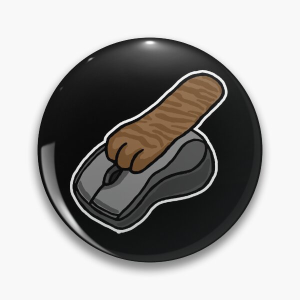 Item preview, Brown Cat Paw On Computer Mouse/Cursor 2 designed and sold by CamilasPrints.