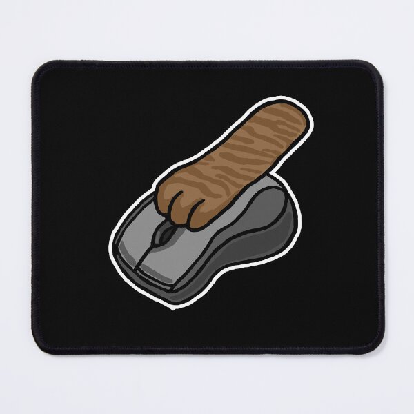 Item preview, Brown Cat Paw On Computer Mouse/Cursor 2 designed and sold by CamilasPrints.