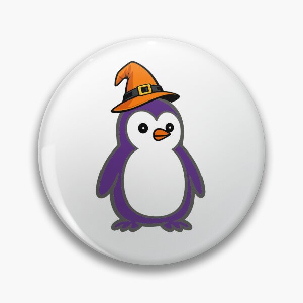 Aperçu de l'œuvre Pippo Halloween Edition | Cute Minimalist Penguin créée et vendue par Pippo-Penguin.
