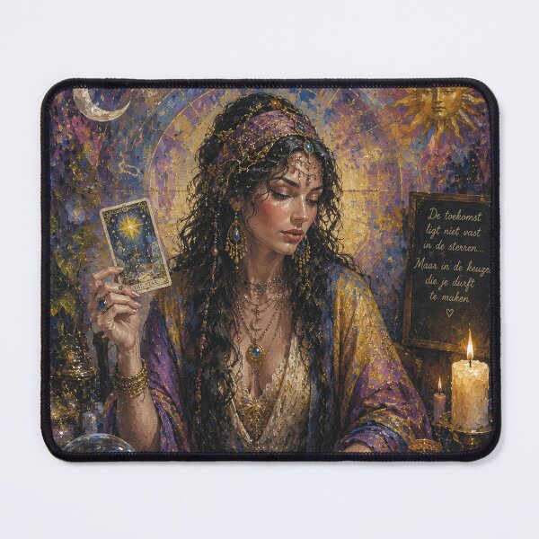 Item preview, The Tarot Seer: The Midnight Oracle painting. designed and sold by GalleryKauffeld.
