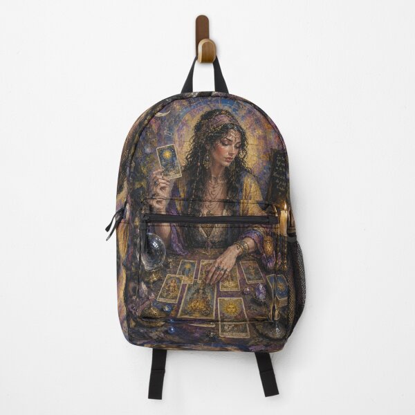 Item preview, The Tarot Seer: The Midnight Oracle painting. designed and sold by GalleryKauffeld.
