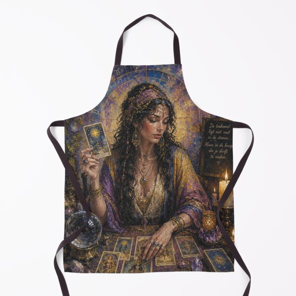 Item preview, The Tarot Seer: The Midnight Oracle painting. designed and sold by GalleryKauffeld.