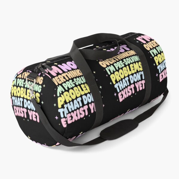 Item preview, Overthinking Resolution Funny Mental Health Quote designed and sold by anapldv.