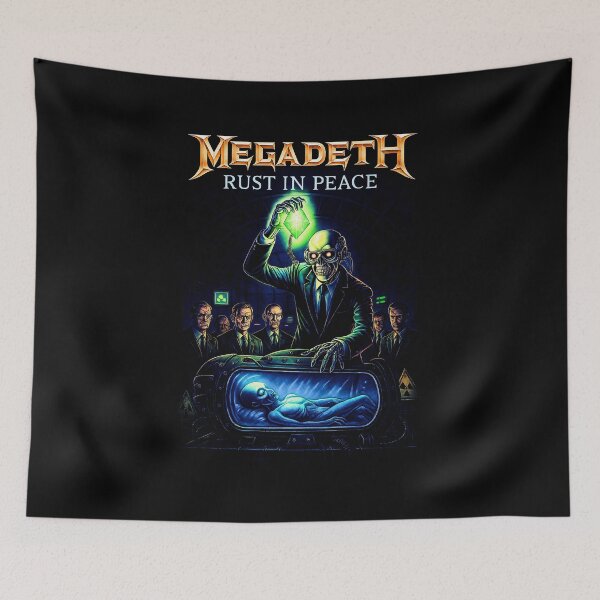 Item preview, Megadeth: Rust in Peace & Hangar 18 Conspiracy designed and sold by interdesigner.