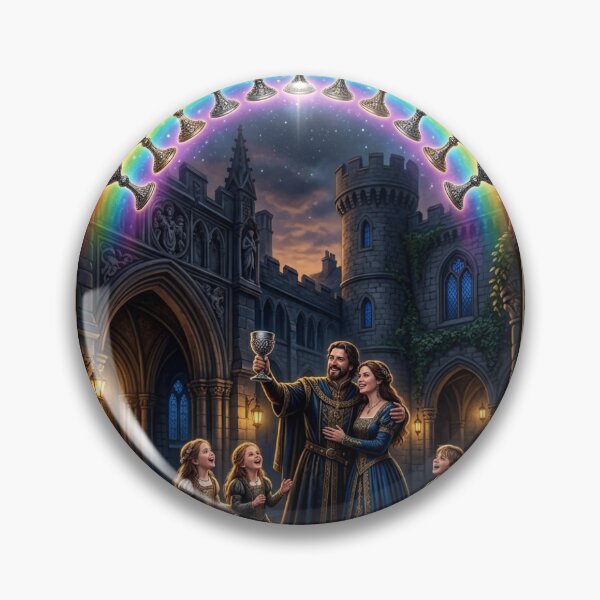 Item preview, Ten of Chalices - tarot card designed and sold by Studio77-Gothic.