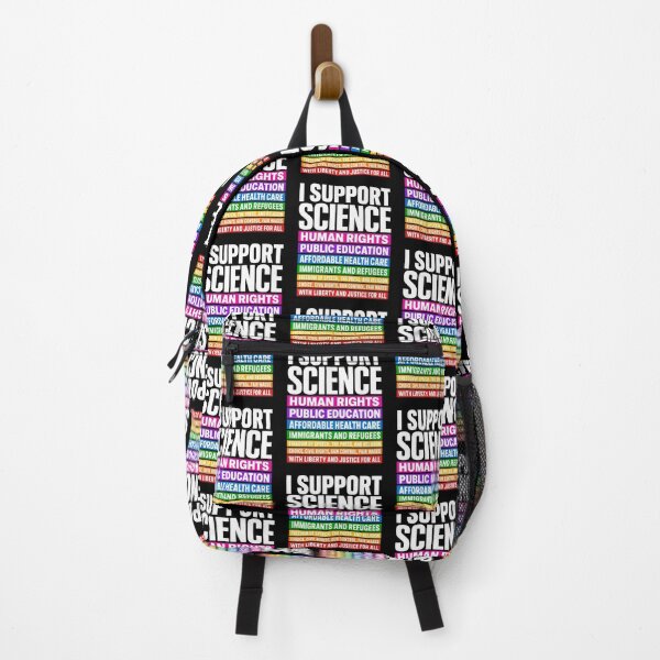 Item preview, I Support Science Human Rights Public Education Health Care designed and sold by Randomera.
