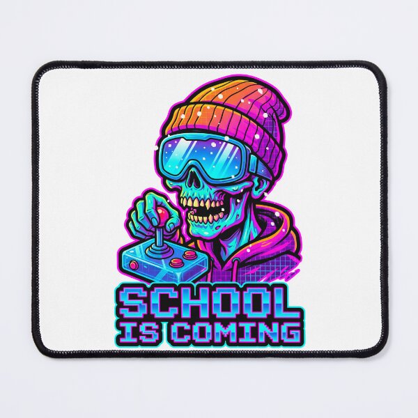 Item preview, School Is Coming Neon Zombie Gamer Winter Beanie designed and sold by questark.