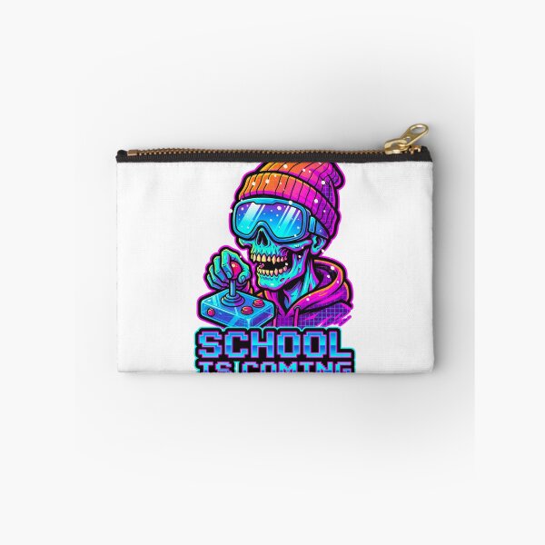 Item preview, School Is Coming Neon Zombie Gamer Winter Beanie designed and sold by questark.